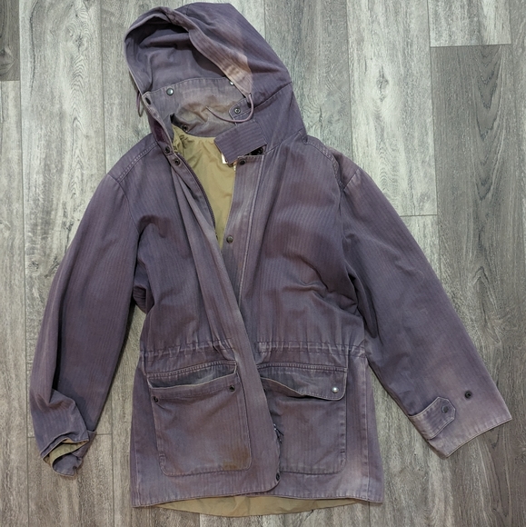 Vintage Merona Men's Large Sport Jacket Coat Purple - Picture 1 of 7